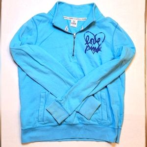 PINK 1/4 Zip Pullover